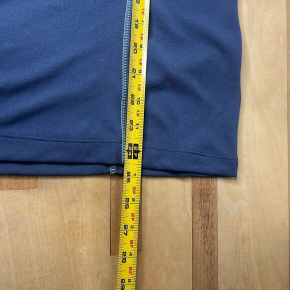 Nike Women's Performance Base Layer Long Sleeve T Shirt Size Large Blue Ski Snow - Picture 7 of 7